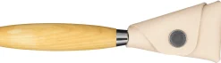 Hook Knife 163 Double Edge with Leather Sheath (S)