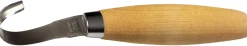 Hook Knife 162 Double Edge with Leather Sheath (S)