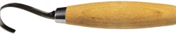 Hook Knife 164 Left Hand with Leather Sheath (S)
