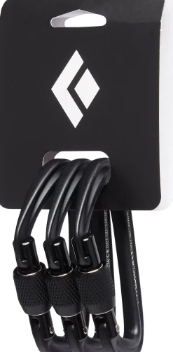 HotForge Screwgate Carabiner, 3-pack