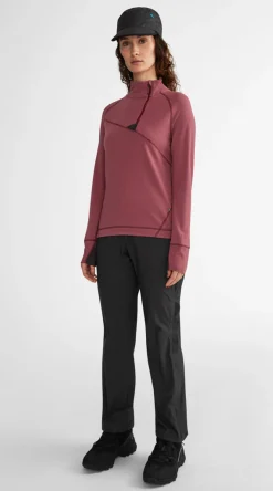 Huge Half Zip Sweater Dame