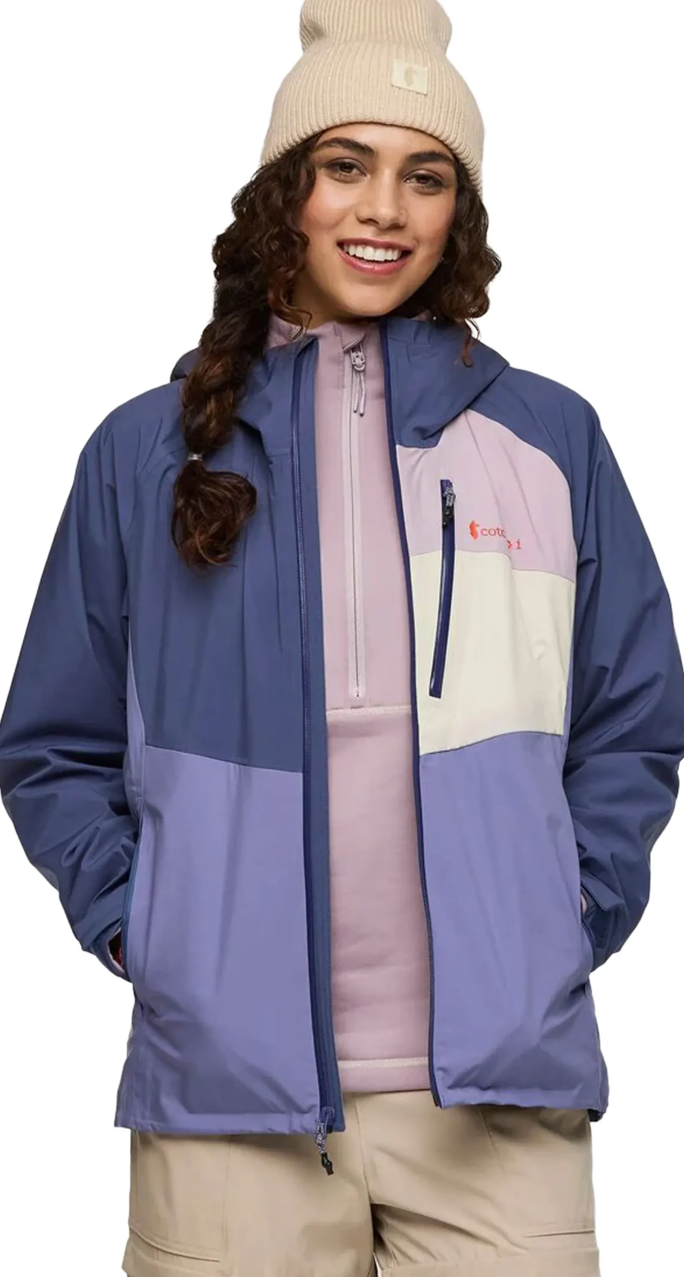 Impermeo 3L Hooded Shell Jacket Dame