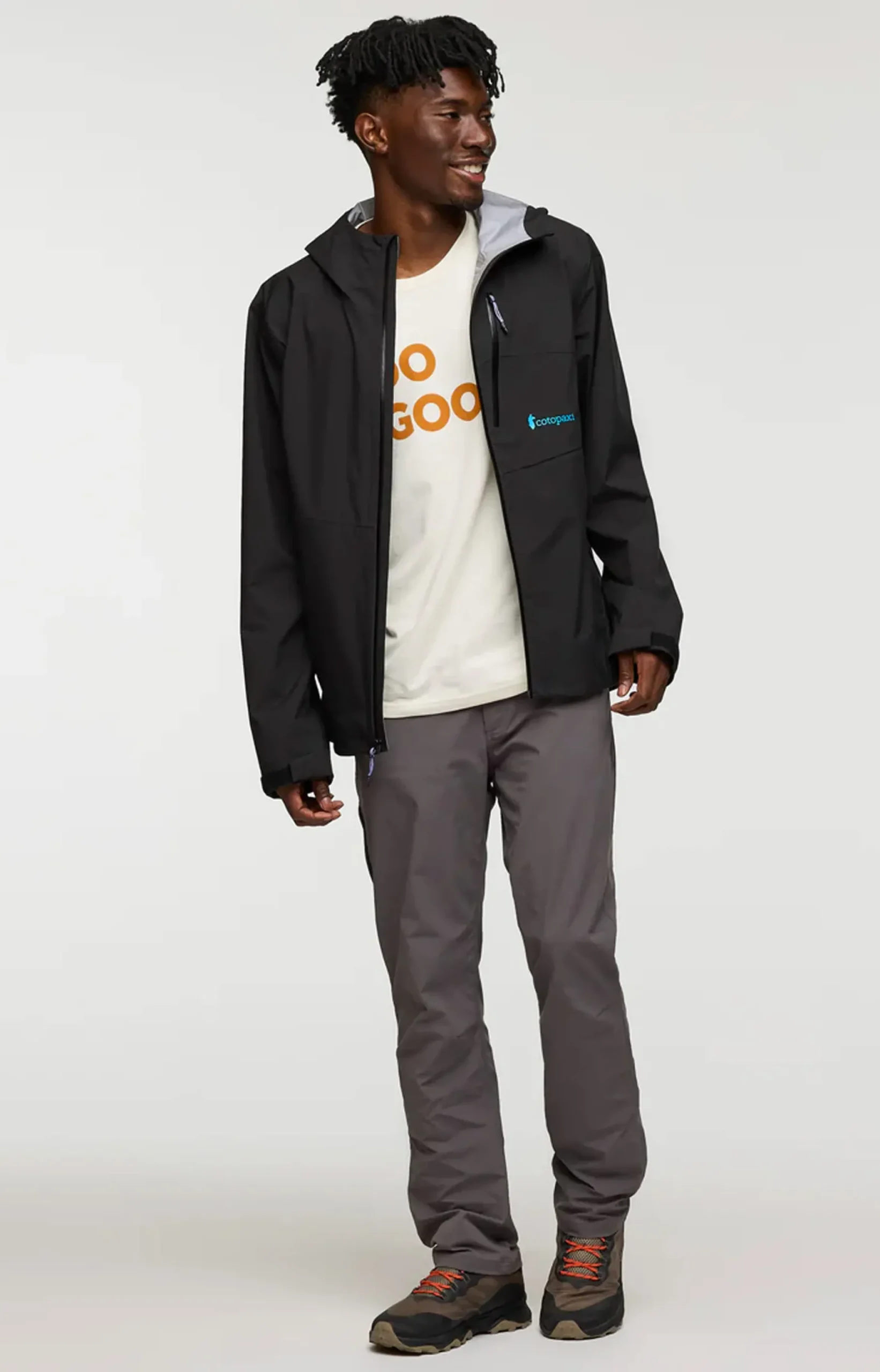 Impermeo 3L Hooded Shell Jacket Herre