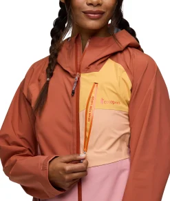 Impermeo 3L Hooded Shell Jacket Dame