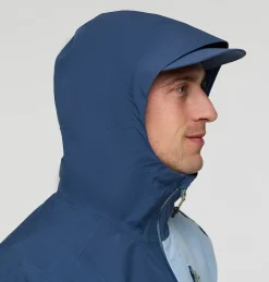Impermeo 3L Hooded Shell Jacket Herre