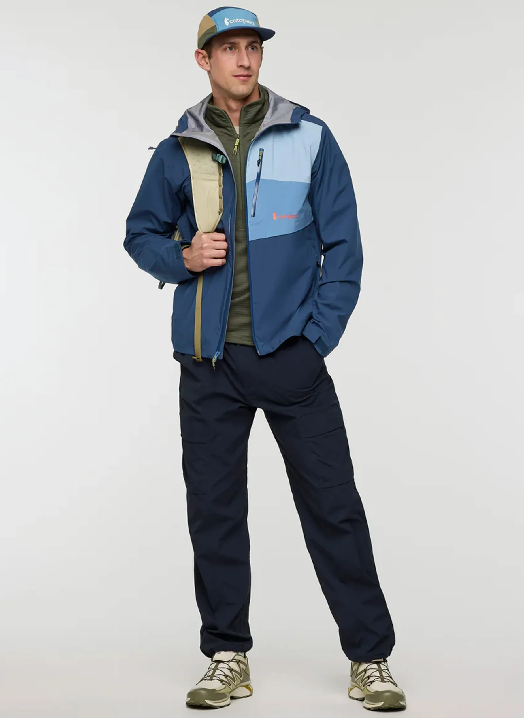 Impermeo 3L Hooded Shell Jacket Herre