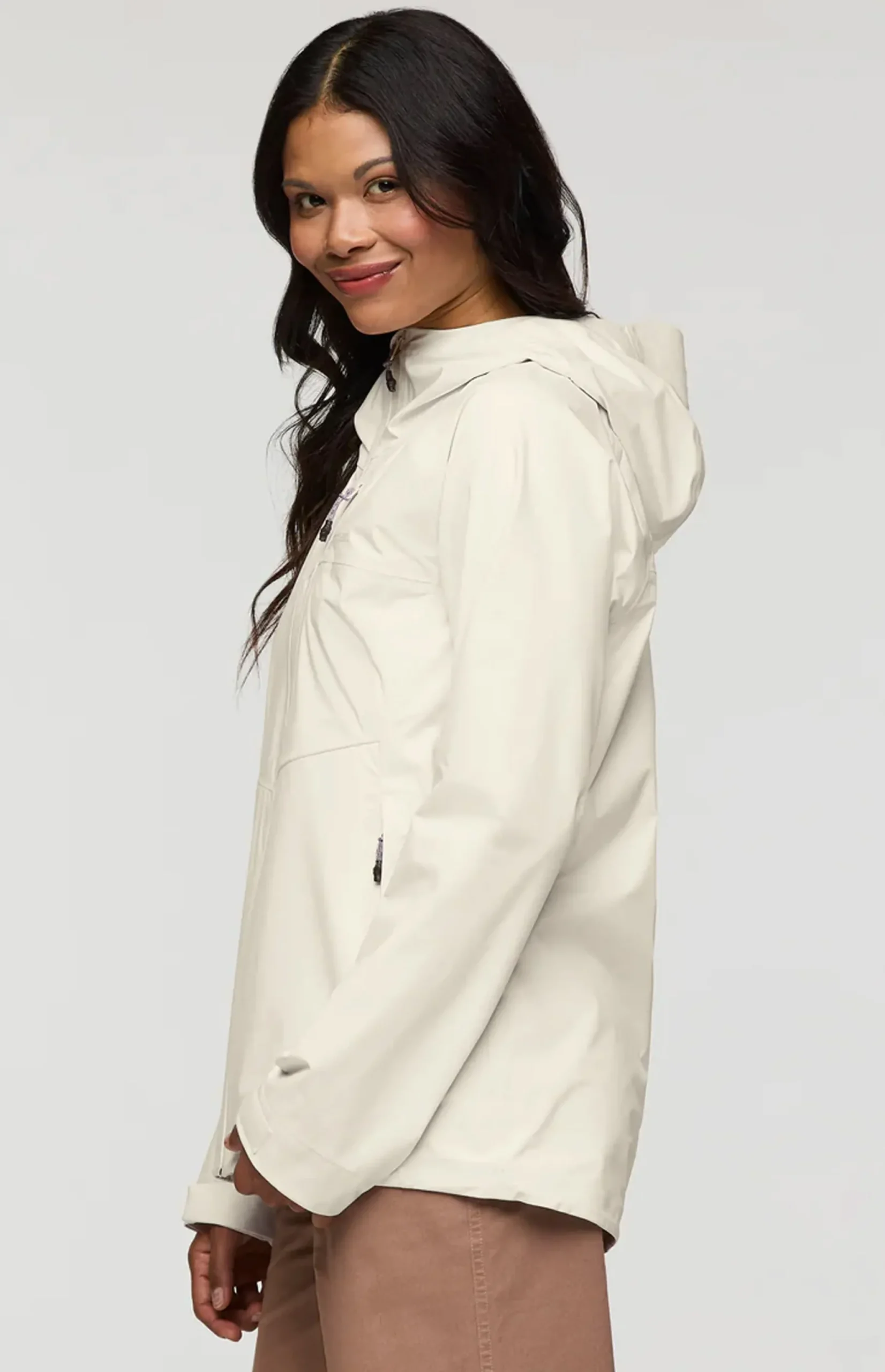 Impermeo 3L Hooded Shell Jacket Dame