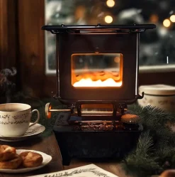 Iron Camping Cooker Stove