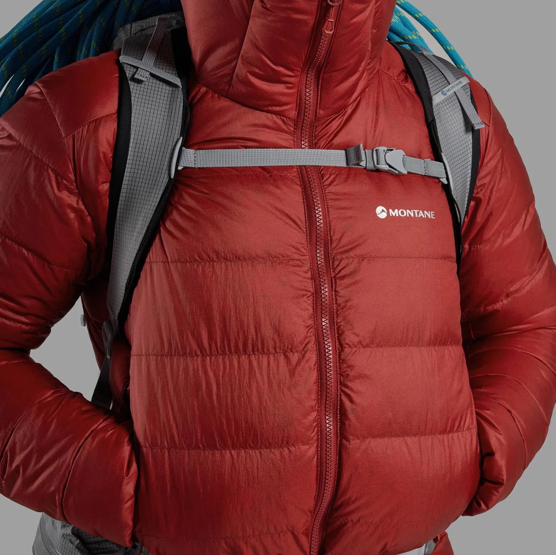 Kamen Hooded Down Jacket Herre