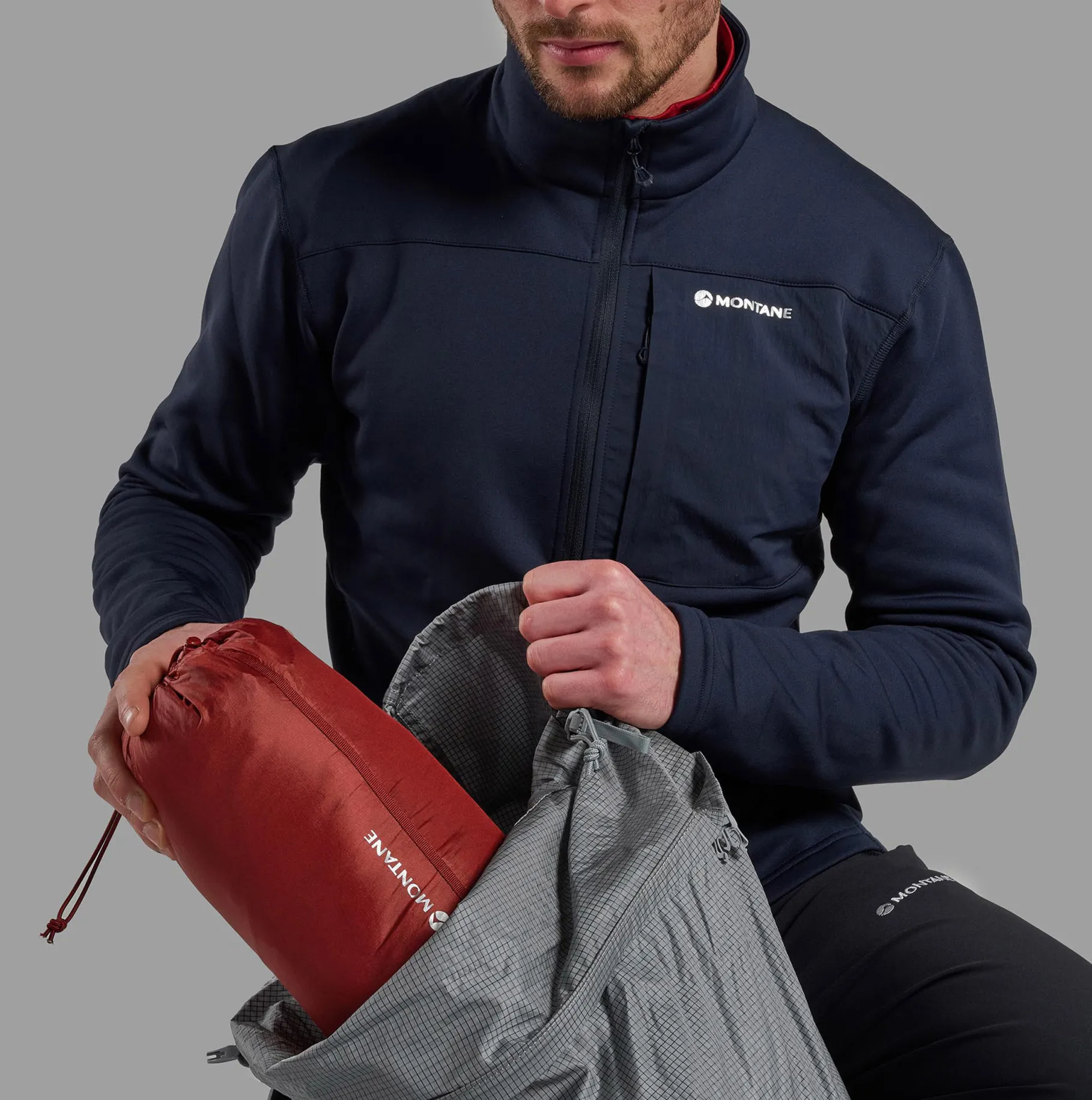 Kamen Hooded Down Jacket Herre