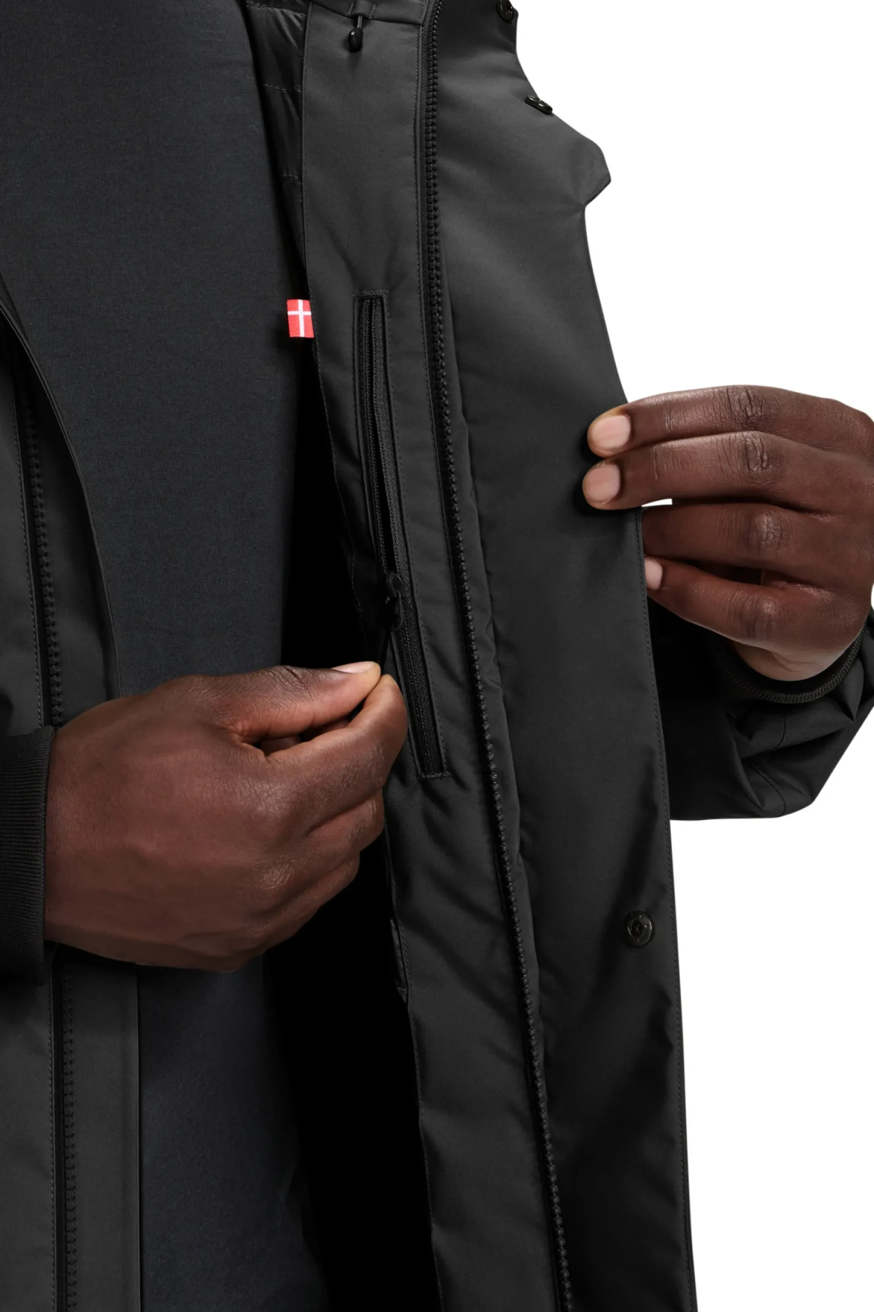 Lauge Hardshell Down Jacket Herre