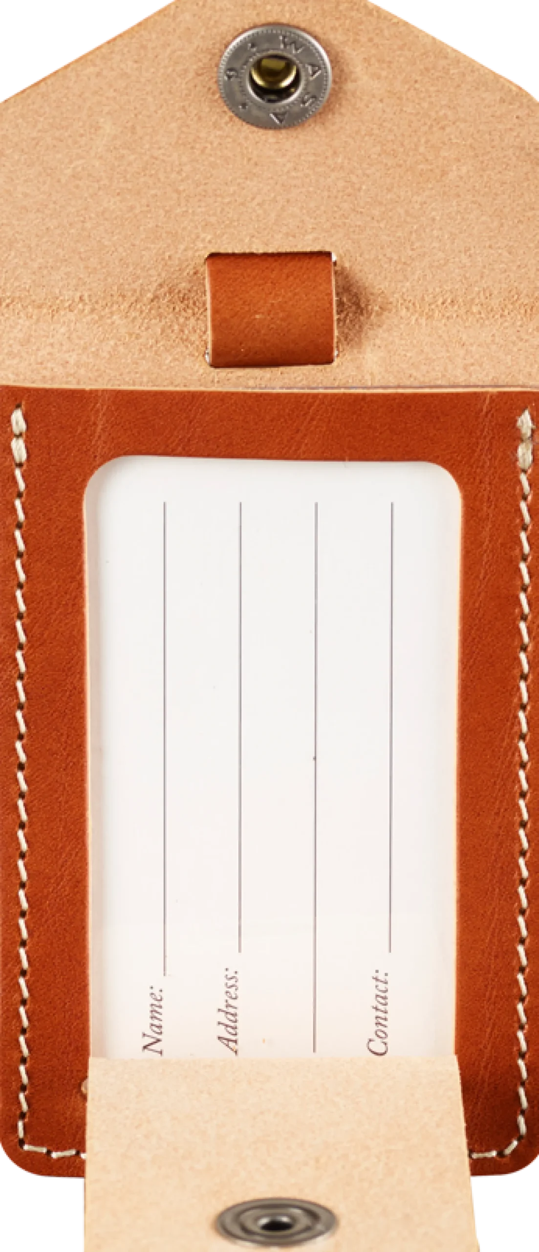 Leather Luggage Tag