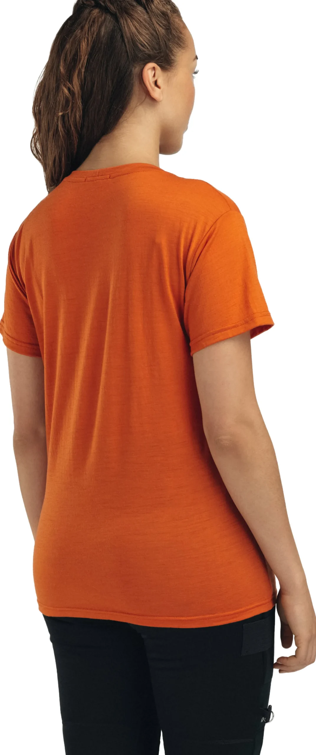 LightWool Tee Antler Print Dame