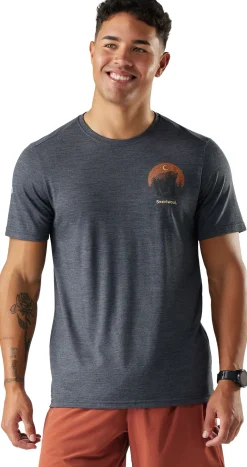 Lunar Bear Active Short Sleeve Graphic Tee Herre