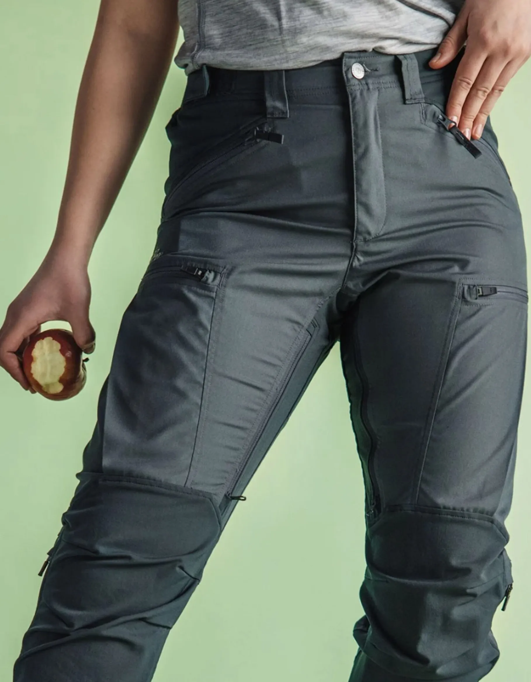 Makke High Waist Curved Pant Dame