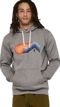 Melting Sunset Pullover Hoodie Herre