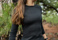 Merino 200 Oasis LS Crew Dame