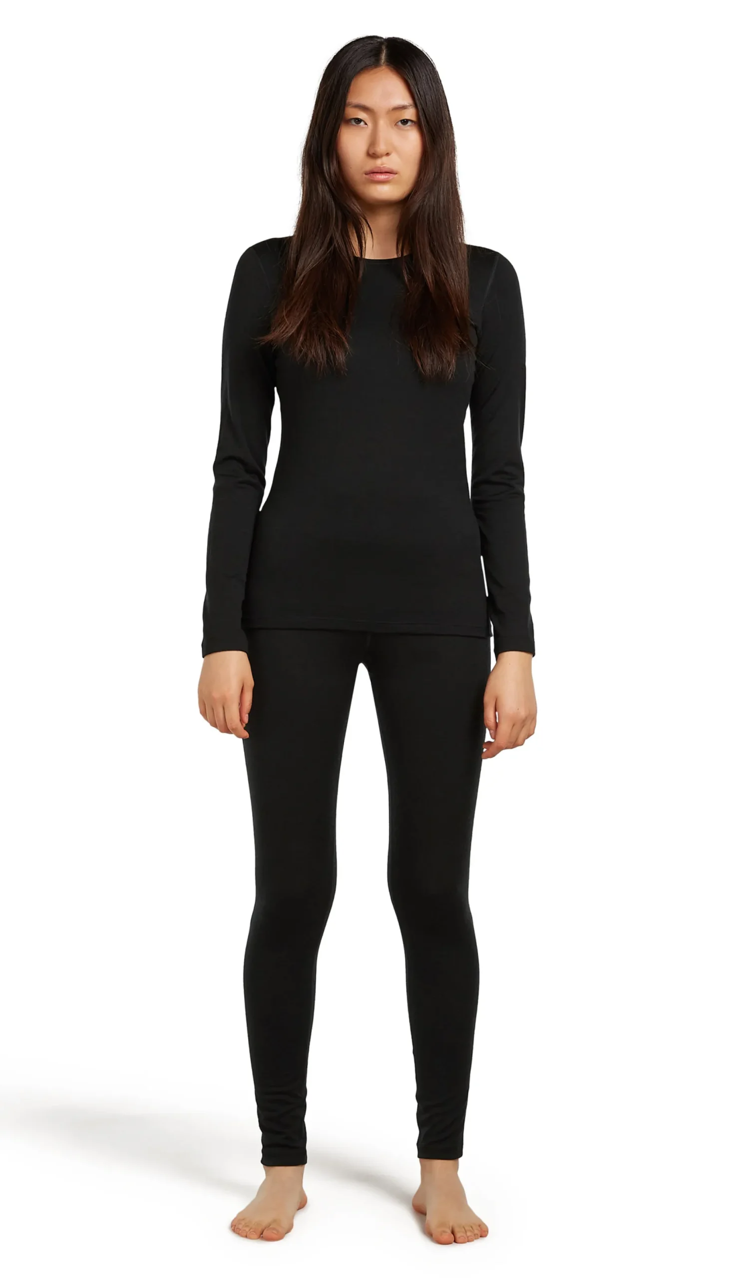 Merino 200 Oasis LS Crew Dame
