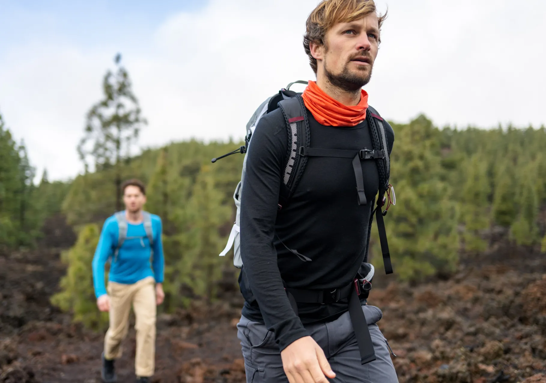 Merino 200 Oasis LS Crew Herre