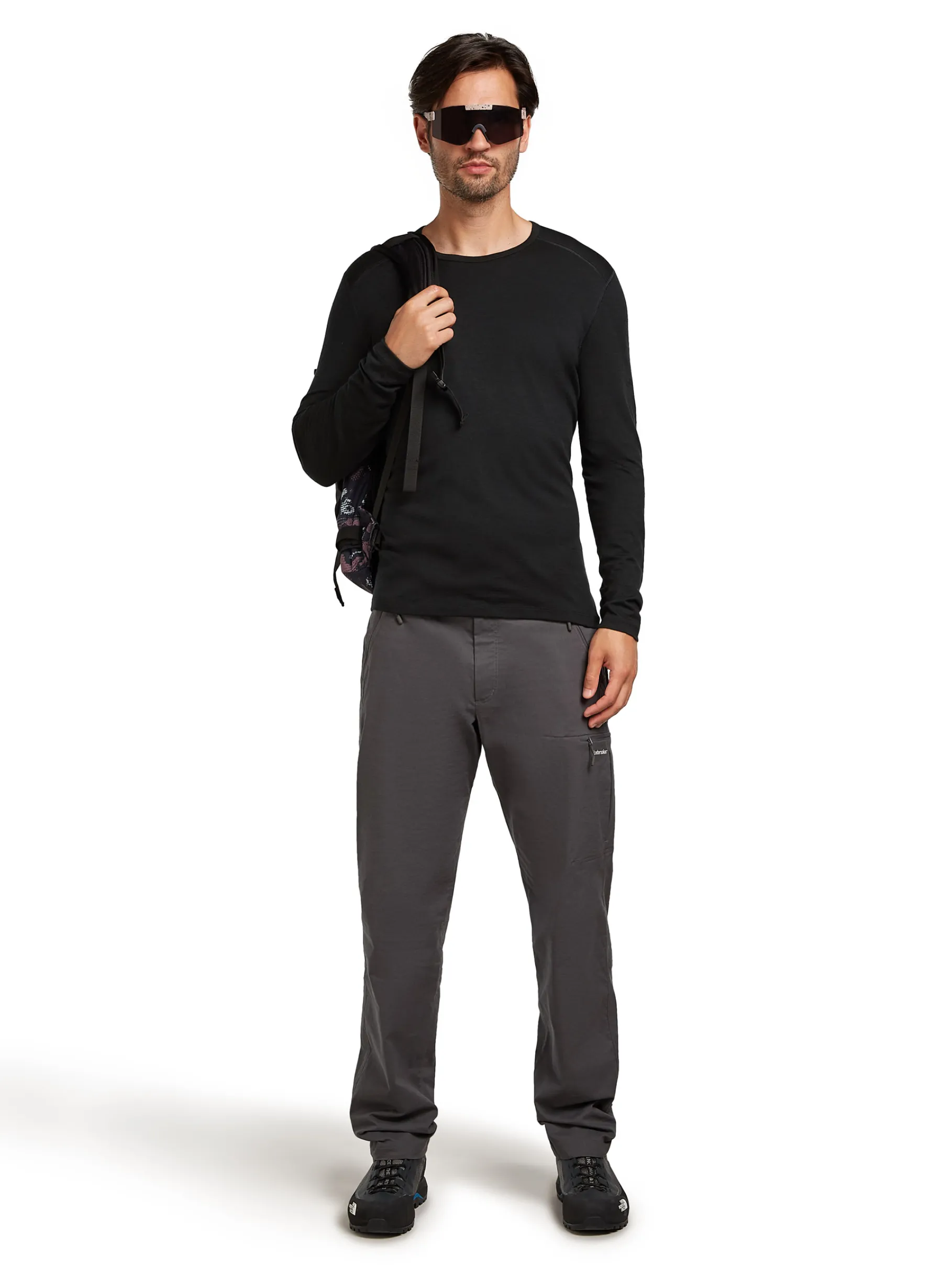 Merino 200 Oasis LS Crew Herre