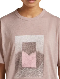 Merino 150 Tech Lite SS Relaxed Tee Mountain Shift Dame