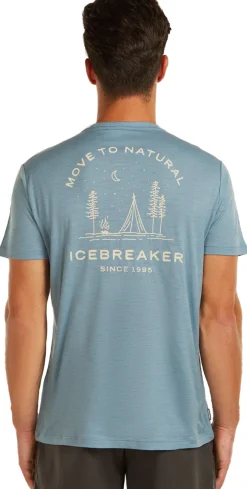 Merino 150 Tech Lite SS Tee Peaceful Pass Herre