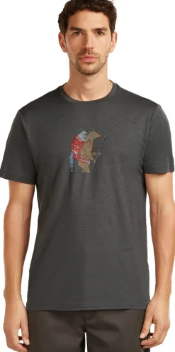 Merino 150 Tech Lite SS Tee Bear Catch Herre