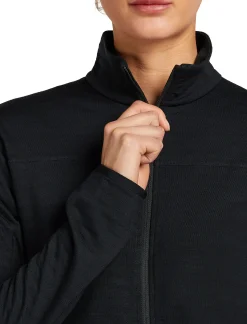 Merino Blend 300 RealFleece Descender LS Zip Dame