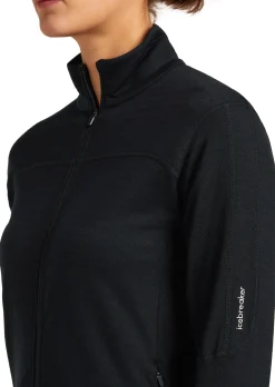 Merino Blend 300 RealFleece Descender LS Zip Dame