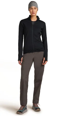 Merino Blend 300 RealFleece Descender LS Zip Dame