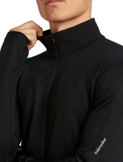 Merino Blend 300 RealFleece Descender LS Zip Herre