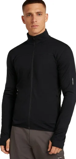 Merino Blend 300 RealFleece Descender LS Zip Herre