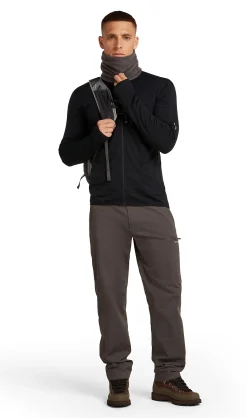 Merino Blend 300 RealFleece Descender LS Zip Herre