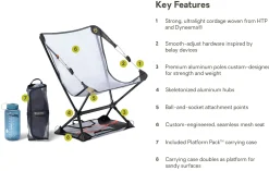 Moonlite Elite Reclining Backpacking Foldestol
