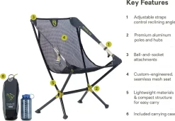 Moonlite Reclining Camp Foldestol