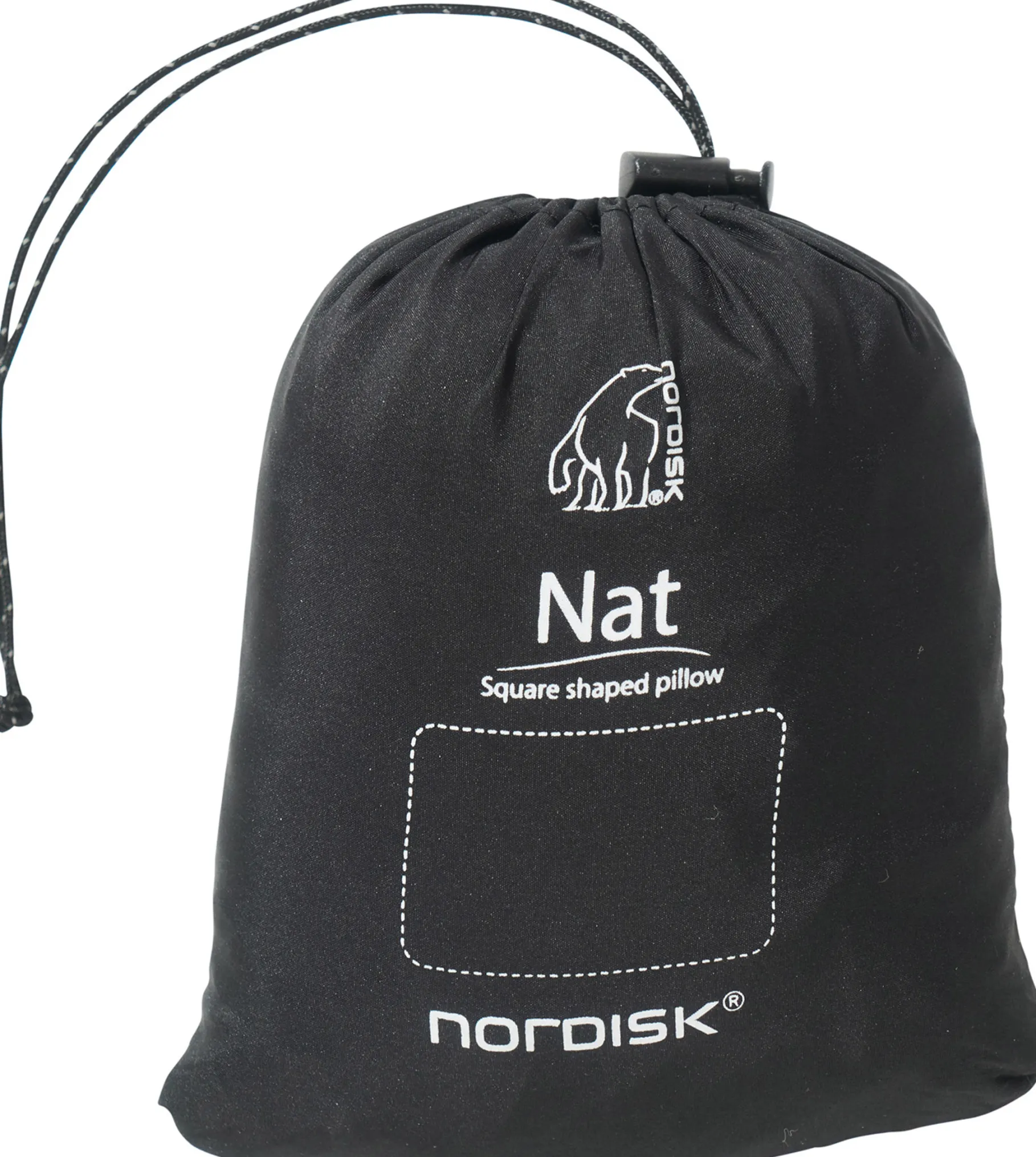 Nat Square Pillow Oppustelig Hovedpude