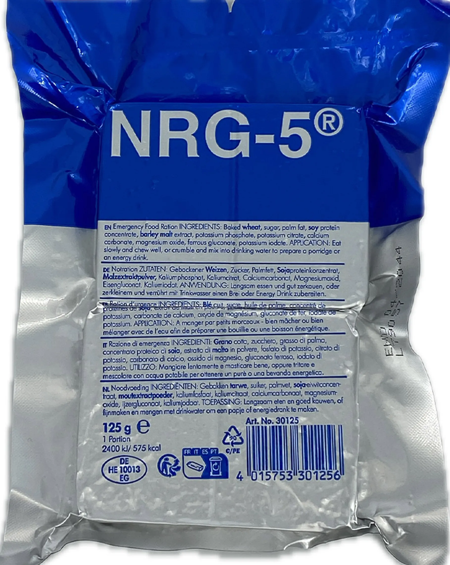 NRG-5 Emergency Food Ration 125 g