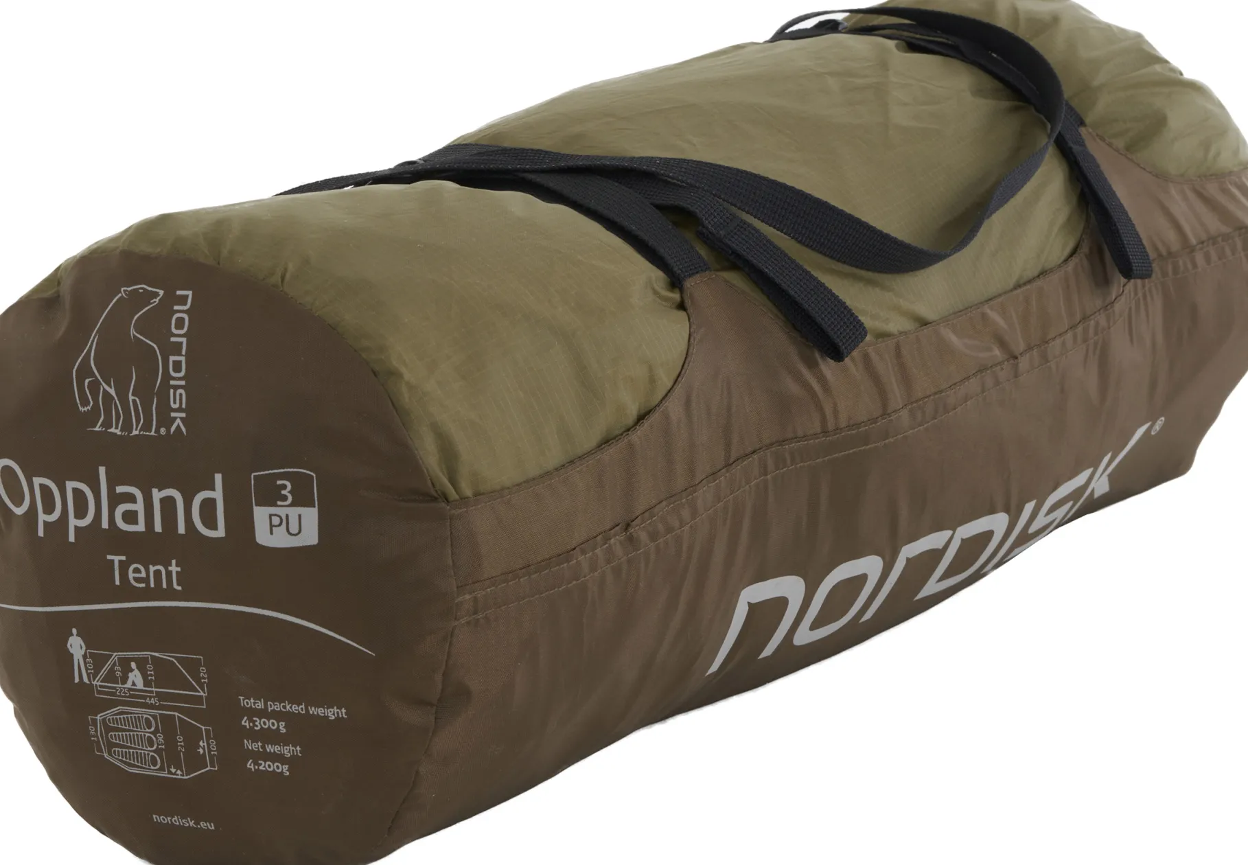 Oppland 3 PU 2.0, 3-Personers Telt