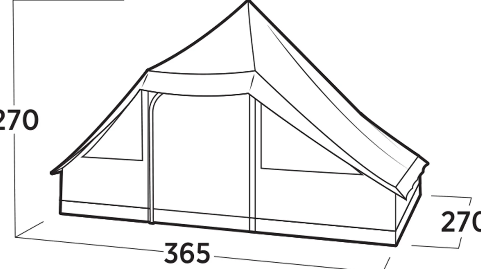 Orsa Cabin, 8-Personers Telt
