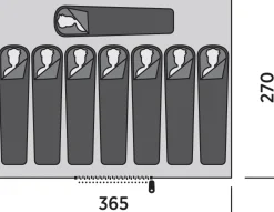 Orsa Cabin, 8-Personers Telt