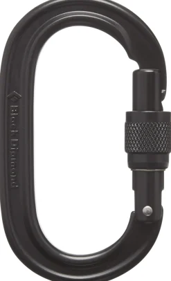 Oval Keylock Screwgate Carabiner