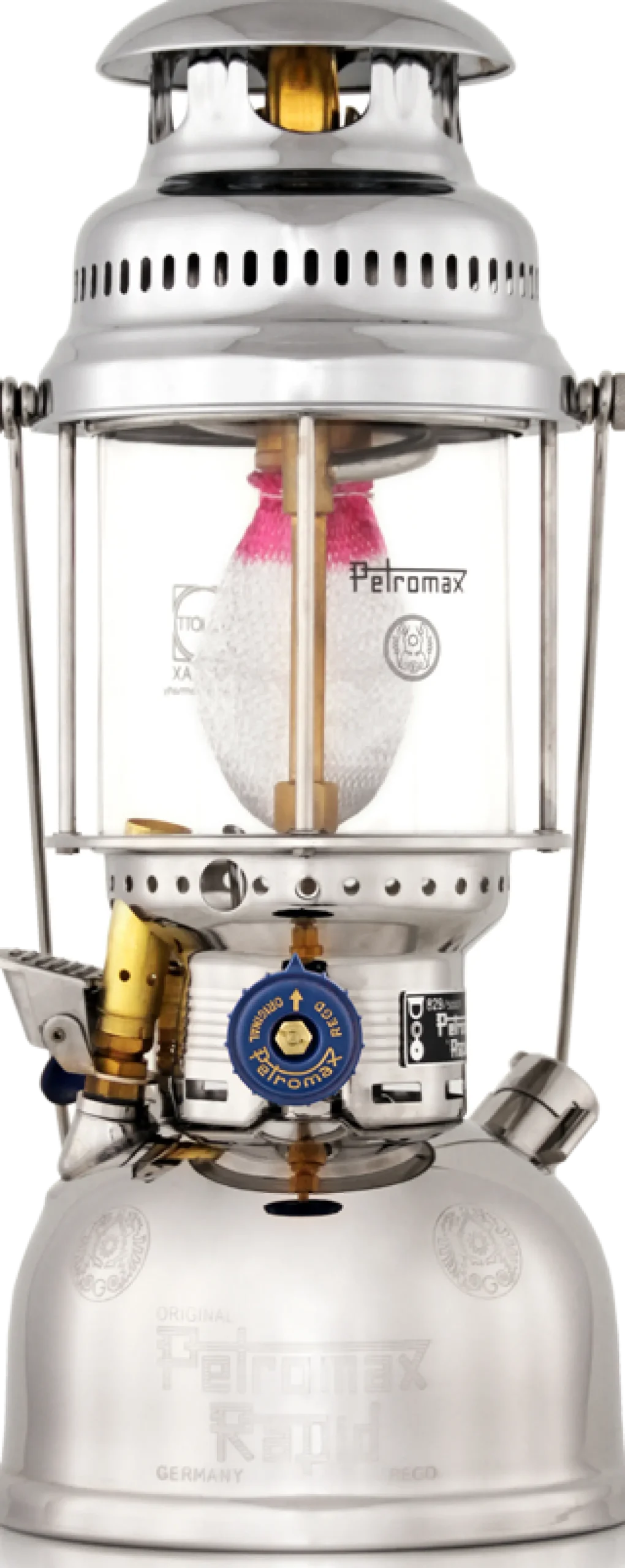 Paraffin Lamp HK500, Chrome