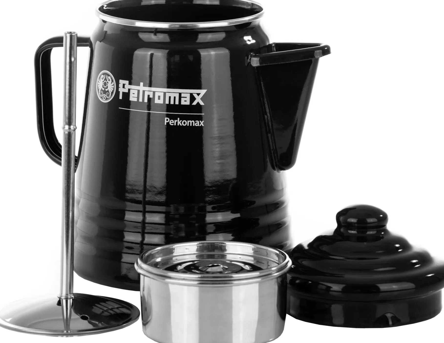Perkomax Tea & Coffee Percolator, Black