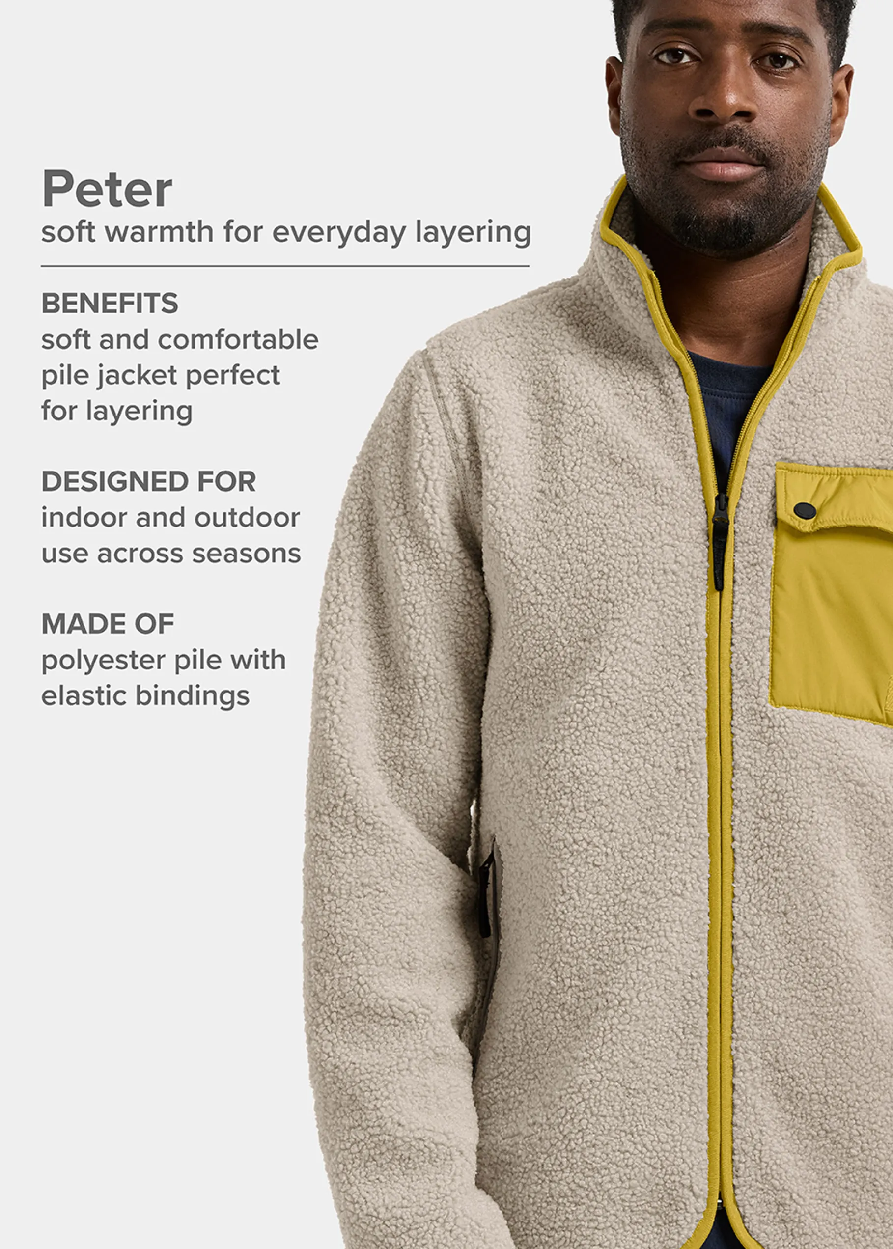 Peter Full-Zip II Herre