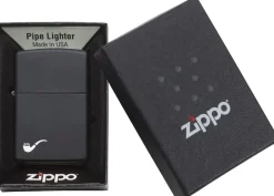 Pipe Black Matte Lighter