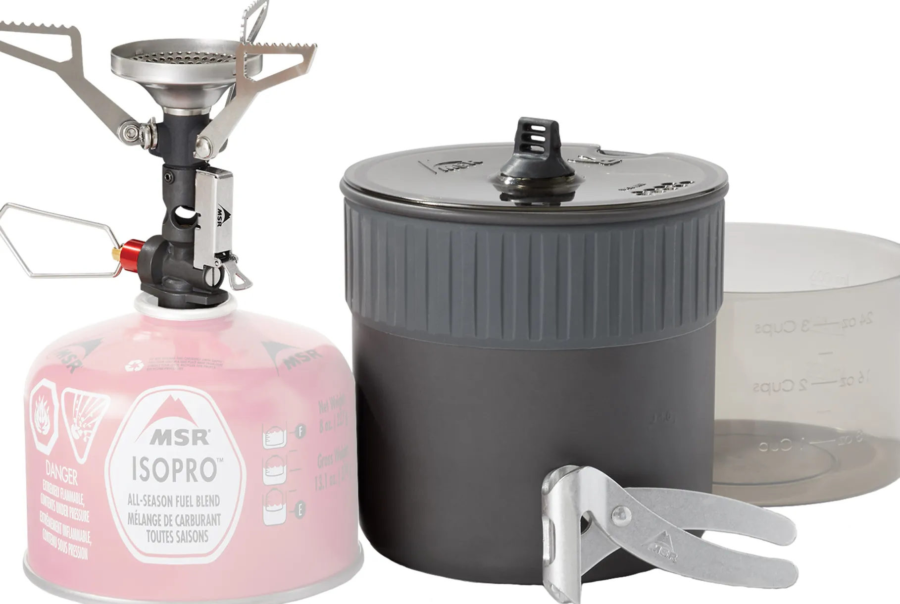 PocketRocket Deluxe Stove Kit, Kogesæt med Gasbrænder