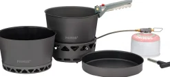 Primetech Stormkøkken II 2x2.3L w. Pan med Gasbrænder