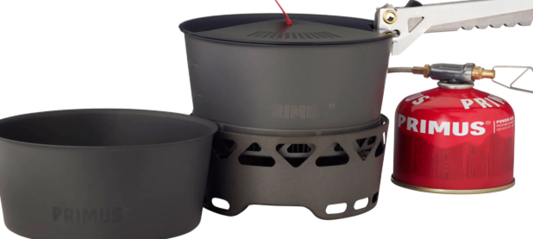 PrimeTech Stormkøkken med Gasbrænder, 2,3 ltr