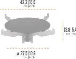 Rocket Stove Griddle Plate