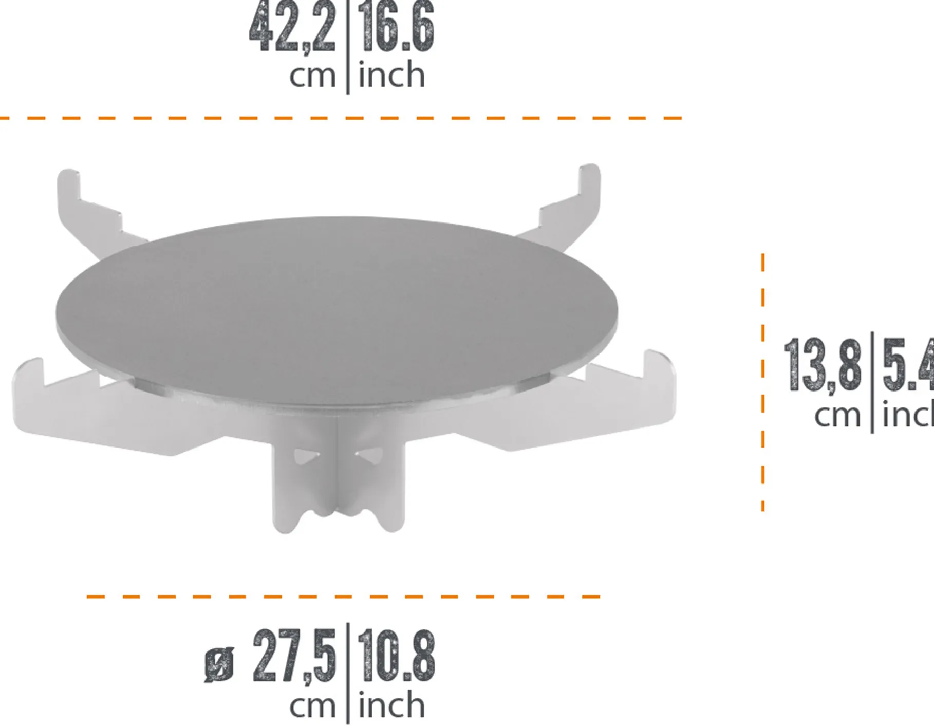 Rocket Stove Griddle Plate